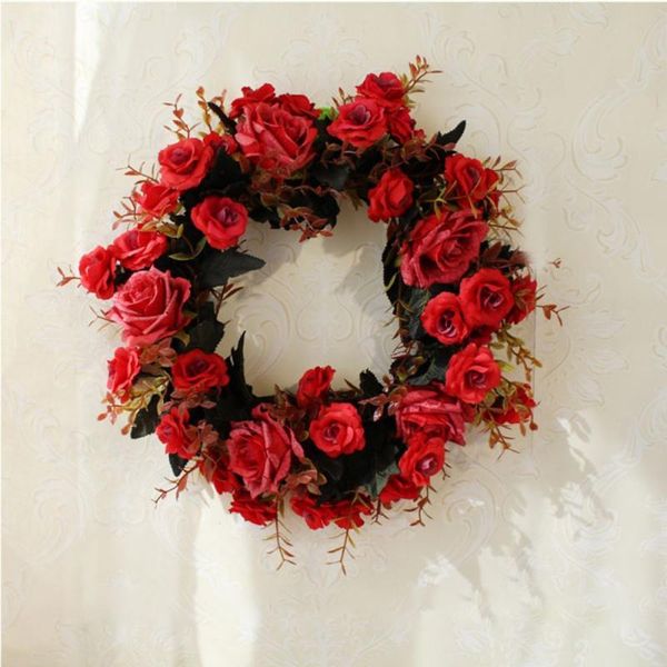 decorative flowers & wreaths 35cm artificial rose beautiful party wedding bride holding festival year realistic flower decor supply
decorative flowers & wreaths 35cm artificial rose beautiful party wedding bride holding festival year realistic flower decor supply