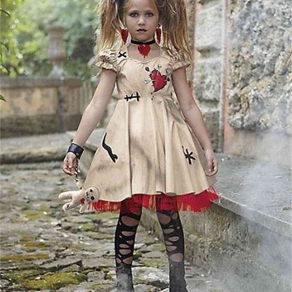 printed short sleeve princess children's halloween role play dress ta4915, Red;yellow
printed short sleeve princess children's halloween role play dress ta4915, Red;yellow