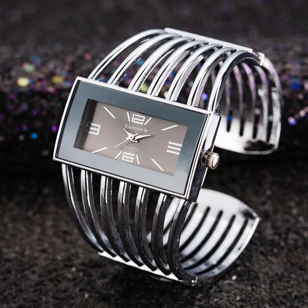 wristwatches relogio feminino wide women watches montre femme marque de luxe steel band square shape quartz ladies female watch, Slivery;brown
wristwatches relogio feminino wide women watches montre femme marque de luxe steel band square shape quartz ladies female watch, Slivery;brown