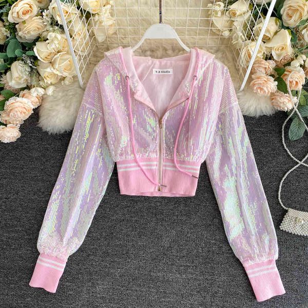 women's jackets jaqueta brilhante curta com lantejoulas, jaqueta de verão para mulheres chique capuz bolds lantejoulas a97j, Black;brown
women's jackets jaqueta brilhante curta com lantejoulas, jaqueta de verão para mulheres chique capuz bolds lantejoulas a97j, Black;brown