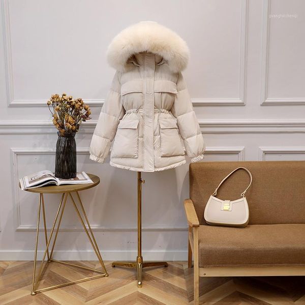 women's down & parkas fitaylor winter white duck jacket women large real fur collar hooded short design slim warm overcoat, Black
women's down & parkas fitaylor winter white duck jacket women large real fur collar hooded short design slim warm overcoat, Black