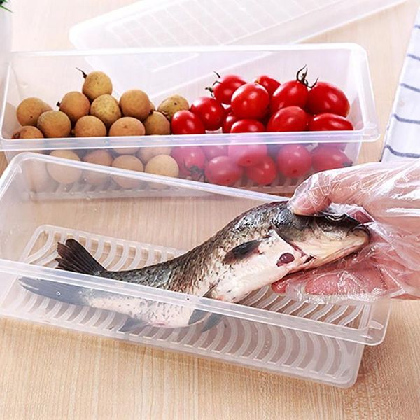 storage bottles & jars multifunctional rectangle refrigerator box drain design with seal lid kitchen fruit vegetables container durable
storage bottles & jars multifunctional rectangle refrigerator box drain design with seal lid kitchen fruit vegetables container durable