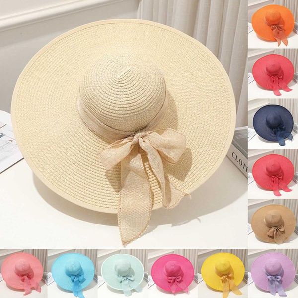wide brim hats foldable floppy girls straw hat sun beach women summer uv protect travel cap lady female wear, Blue;gray
wide brim hats foldable floppy girls straw hat sun beach women summer uv protect travel cap lady female wear, Blue;gray