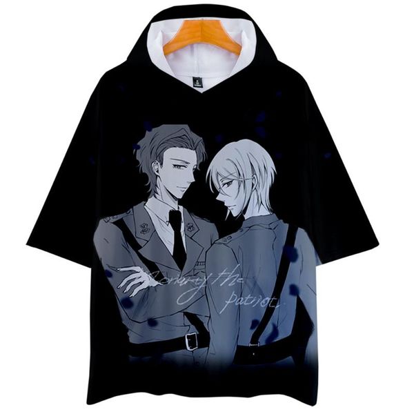 men's hoodies & sweatshirts japanese anime moriarty the patriot 3d print men/women short sleeve hooded sweatshirt, Black
men's hoodies & sweatshirts japanese anime moriarty the patriot 3d print men/women short sleeve hooded sweatshirt, Black