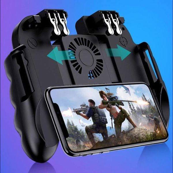 game controllers & joysticks h9 controller with fan six finger joystick gamepad cooler fire button mobile phone handletrigger for pubg
game controllers & joysticks h9 controller with fan six finger joystick gamepad cooler fire button mobile phone handletrigger for pubg