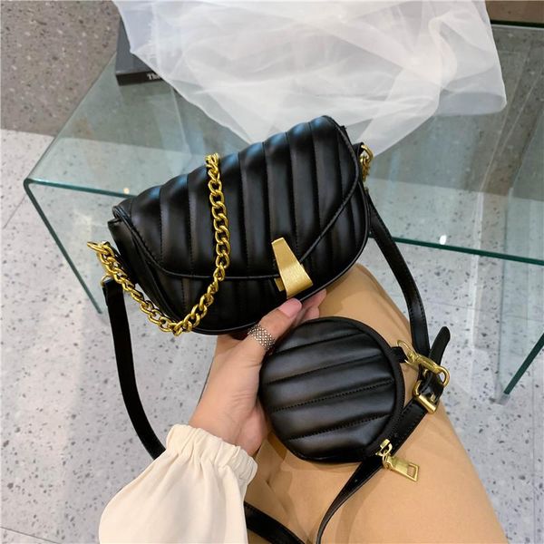 evening bags luxury women's crossbody designer leather flap shoulder for women 2021 solid color retro armpit bag 
evening bags luxury women's crossbody designer leather flap shoulder for women 2021 solid color retro armpit bag