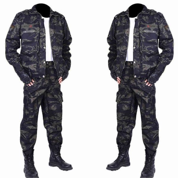 men's outdoor camouflage work protective welder wear-ristant clothing, new in spring and autumn 2021, Gray
men's outdoor camouflage work protective welder wear-ristant clothing, new in spring and autumn 2021, Gray
