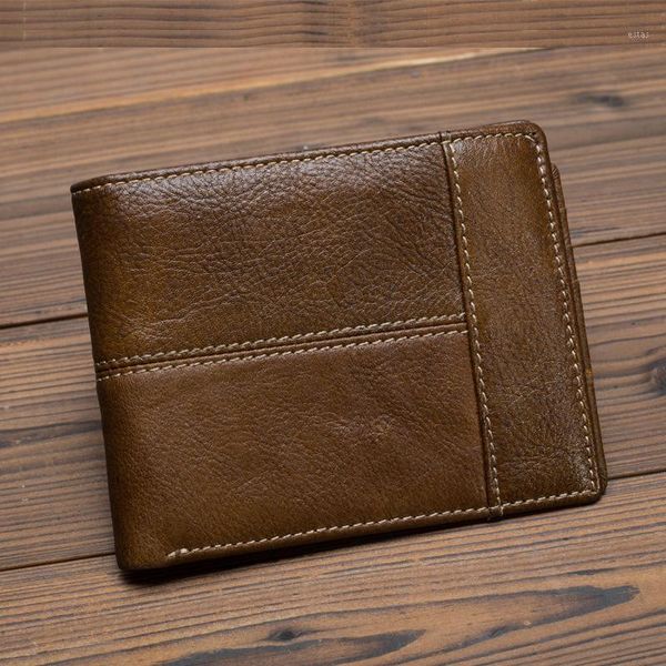 wallets genuine leather men bifold short wallet vintage first layer cowhide male coin cash thin pocket id/ holder money purse1, Red;black
wallets genuine leather men bifold short wallet vintage first layer cowhide male coin cash thin pocket id/ holder money purse1, Red;black