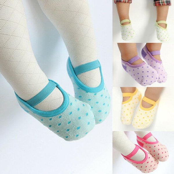 socks cute born baby girl anti-slip cotton soft trim toddler infant elastic dots slipper shoes boots floor, Pink;yellow
socks cute born baby girl anti-slip cotton soft trim toddler infant elastic dots slipper shoes boots floor, Pink;yellow