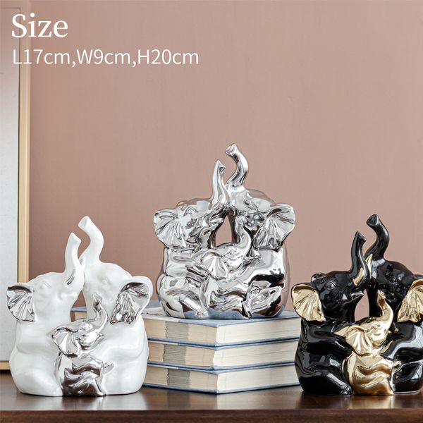 ceramic electroplating creative lovely animal elephant home combination decoration gift jewelry
ceramic electroplating creative lovely animal elephant home combination decoration gift jewelry