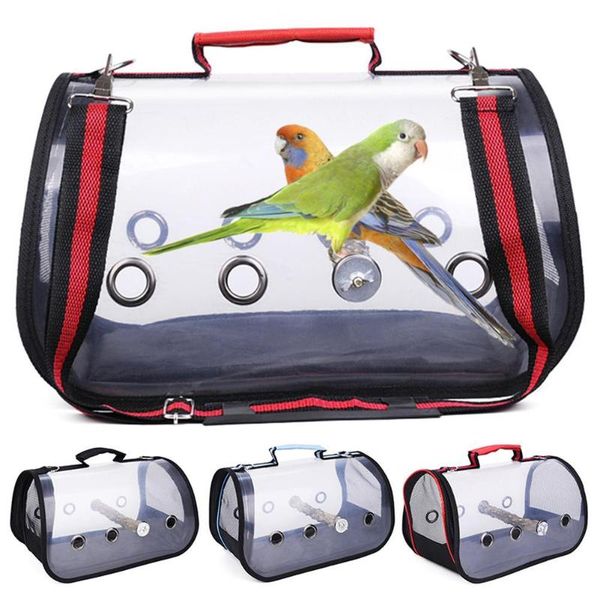 transparent breathable bird parrot carrier travel bag cage handbag with perch supplies pet products cages
transparent breathable bird parrot carrier travel bag cage handbag with perch supplies pet products cages