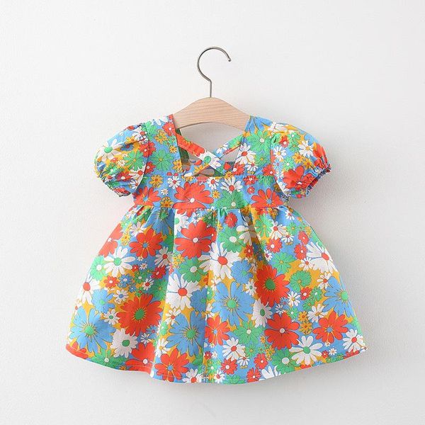 summer children clothing cute baby girls flower print princess dress korean cross back kids girl's dresses, Red;yellow
summer children clothing cute baby girls flower print princess dress korean cross back kids girl's dresses, Red;yellow