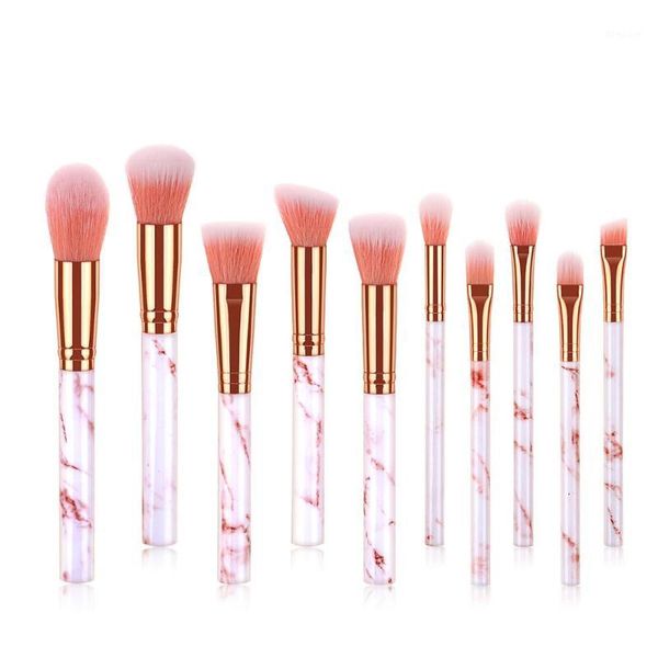 10pcs crystal pink transparent handle marble gold tube eye makeup brush set blooming outline tool to create a refined look #lr11
10pcs crystal pink transparent handle marble gold tube eye makeup brush set blooming outline tool to create a refined look #lr11