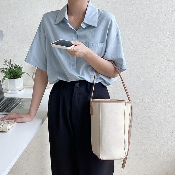 female bags summer fashion trend messenger car stitching hand carry shoulder canvas bucket bag
female bags summer fashion trend messenger car stitching hand carry shoulder canvas bucket bag