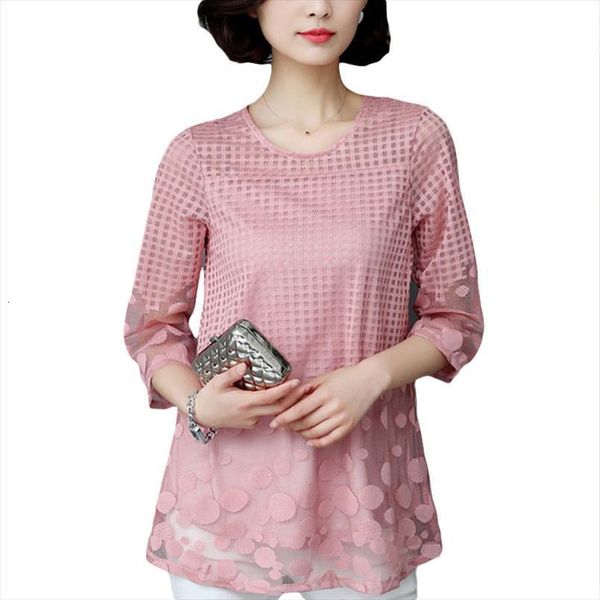 elegant summer and women shirt loose chiffon lace plus size vetement femme blusas camisa, White
elegant summer and women shirt loose chiffon lace plus size vetement femme blusas camisa, White