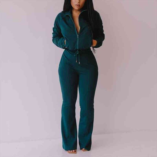 women autumn zipper two piece set long sleeves and flares pants set female solid running womens tracksuit ladies sportwear, White
women autumn zipper two piece set long sleeves and flares pants set female solid running womens tracksuit ladies sportwear, White