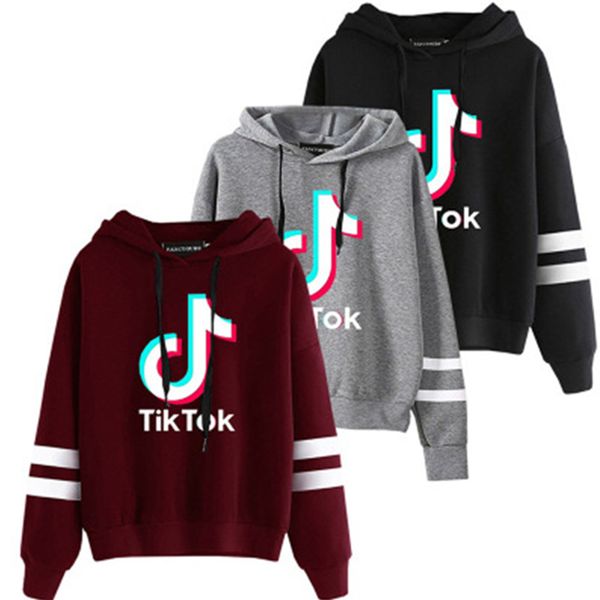 women's hoodies & sweatshirts tiktok sweatshirt for women girl clothes tik tok fall winter hooded letter sport sweater clothing plus si, Black
women's hoodies & sweatshirts tiktok sweatshirt for women girl clothes tik tok fall winter hooded letter sport sweater clothing plus si, Black