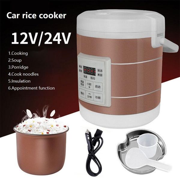 rice cookers 1.6l electric mini cooker multicookers portable used in house car 12v truck 24v multicookings
rice cookers 1.6l electric mini cooker multicookers portable used in house car 12v truck 24v multicookings