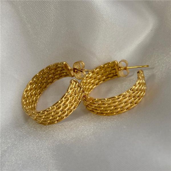 hoop & huggie joolim pvd plated waterproof tarnish earring factory supply wholesale, Golden;silver
hoop & huggie joolim pvd plated waterproof tarnish earring factory supply wholesale, Golden;silver