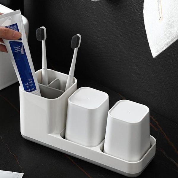 toothbrush holders holder for bathroom with cup toothpaste storage rack organizer accessories shelf w/2 cups
toothbrush holders holder for bathroom with cup toothpaste storage rack organizer accessories shelf w/2 cups