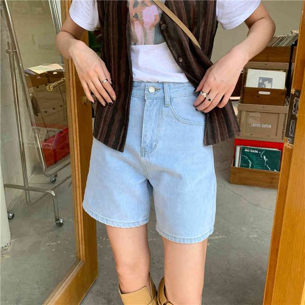 wide leg femme plus size s-xl women all-match straight fashion high waist casual streetwear loose denim chic shorts 210421, White;black
wide leg femme plus size s-xl women all-match straight fashion high waist casual streetwear loose denim chic shorts 210421, White;black