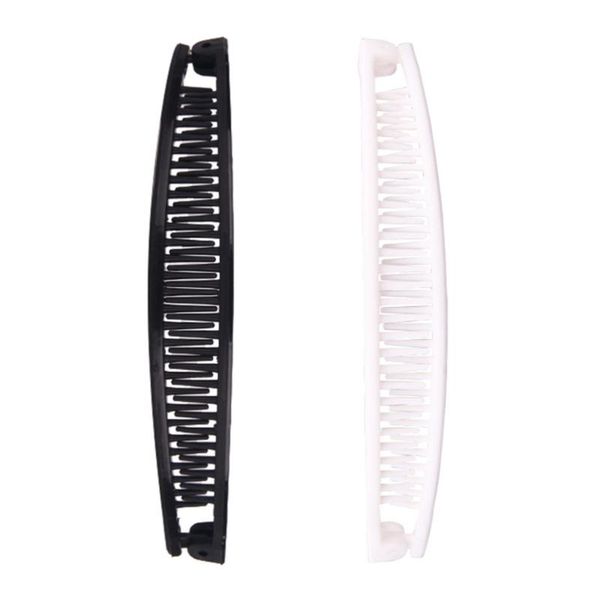 hair brushes 10pcs slim banana shape comb ponytail holder creative clips for girls (white/blue/black/rosy/coffee, each 2, Silver
hair brushes 10pcs slim banana shape comb ponytail holder creative clips for girls (white/blue/black/rosy/coffee, each 2, Silver