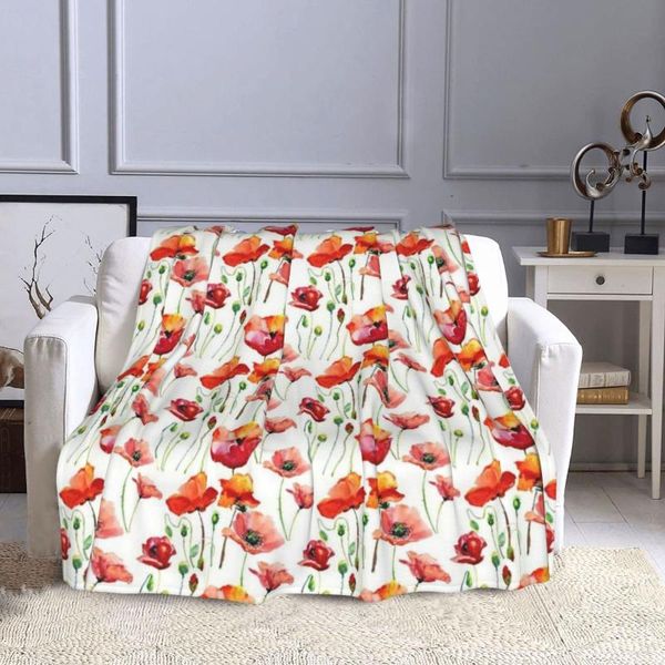 blankets coral poppies pattern lightweight blanket for home decor, bed, sofa, black, 50"x40"
blankets coral poppies pattern lightweight blanket for home decor, bed, sofa, black, 50"x40"