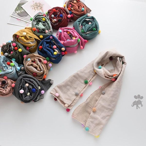 scarves & wraps children's pure cotton flax autumn/winter 2021 boys/girls korean version rainbow beans baby warm, Red;brown
scarves & wraps children's pure cotton flax autumn/winter 2021 boys/girls korean version rainbow beans baby warm, Red;brown