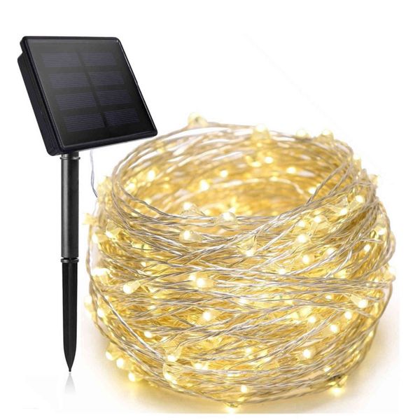 christmas 100 head led solar lamp string copper wire decorative garden outdoor color courtyard 8 functions
christmas 100 head led solar lamp string copper wire decorative garden outdoor color courtyard 8 functions