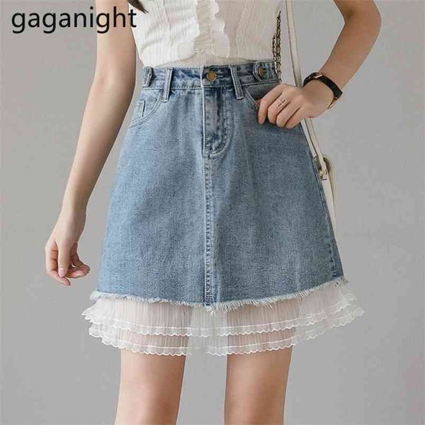 a line denim skirt spring summer women high waist mini jeans plus size patchwork lace pockets blue s 210601, Black
a line denim skirt spring summer women high waist mini jeans plus size patchwork lace pockets blue s 210601, Black