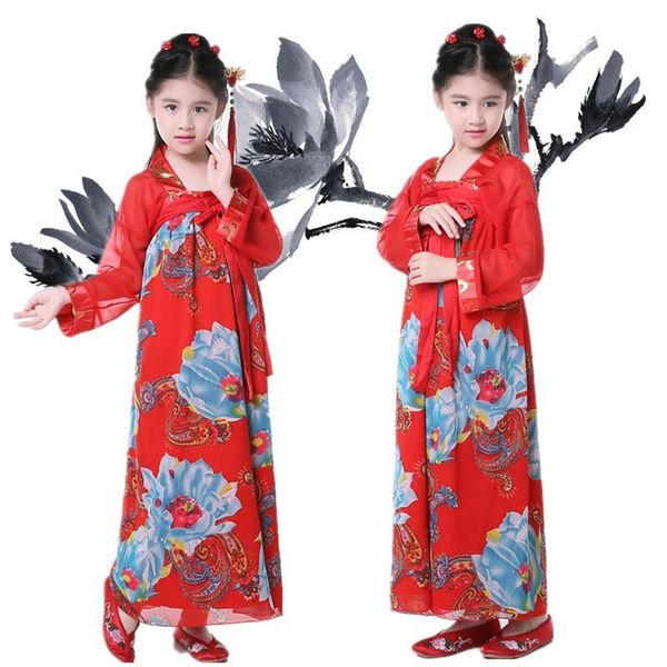 stage wear children hanfu costume girl royal princess fairy performance dance chinese traditional national dress 89, Black;red
stage wear children hanfu costume girl royal princess fairy performance dance chinese traditional national dress 89, Black;red