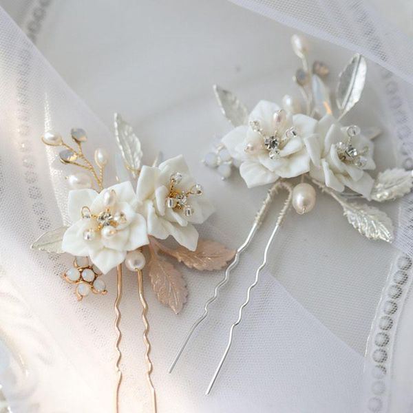 hair clips & barrettes slbridal freshwater pearls ceram flower opal crystal alloy bridal pin wedding sticker accessories women jewelry, Golden;silver
hair clips & barrettes slbridal freshwater pearls ceram flower opal crystal alloy bridal pin wedding sticker accessories women jewelry, Golden;silver
