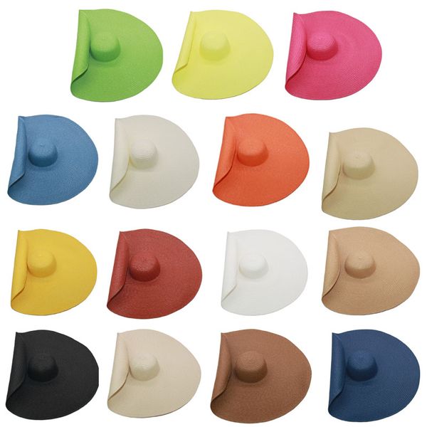 fitted hat wholesale 15 colors female oversized beach hats black summer big brim sun hat folded papyrus dropshipping nh974, Blue;gray
fitted hat wholesale 15 colors female oversized beach hats black summer big brim sun hat folded papyrus dropshipping nh974, Blue;gray