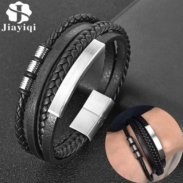 fashion stainless steel charm men bracelet magnetic clasp braided mutilayer leather wrapping punk rock bangles man jewelry gift bracelets, Golden;silver
fashion stainless steel charm men bracelet magnetic clasp braided mutilayer leather wrapping punk rock bangles man jewelry gift bracelets, Golden;silver