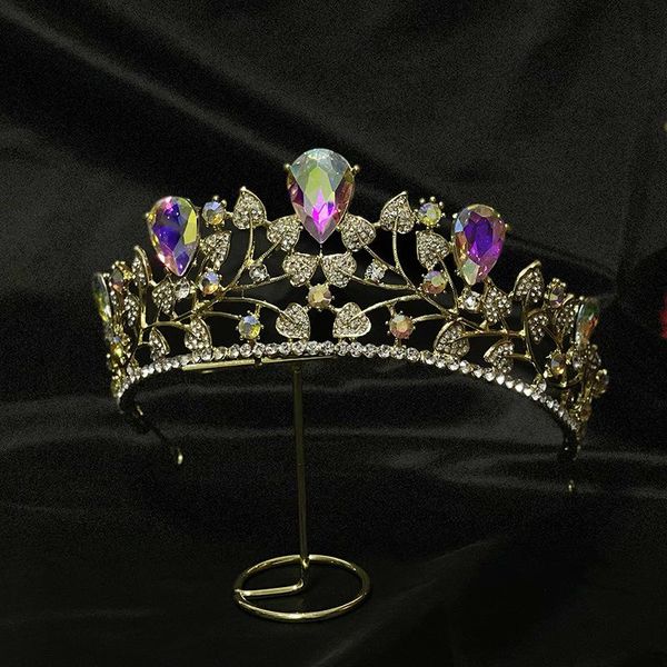 hair clips & barrettes bridal jewelry crown alloy ab rhinestone wedding tiara baroque headband accessories, Golden;silver
hair clips & barrettes bridal jewelry crown alloy ab rhinestone wedding tiara baroque headband accessories, Golden;silver