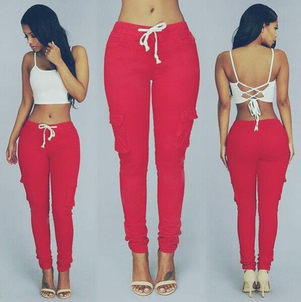 women's pants & capris sales good elastic nice material packets pencil 2021 red casual soft skinny women ladies, Black;white
women's pants & capris sales good elastic nice material packets pencil 2021 red casual soft skinny women ladies, Black;white