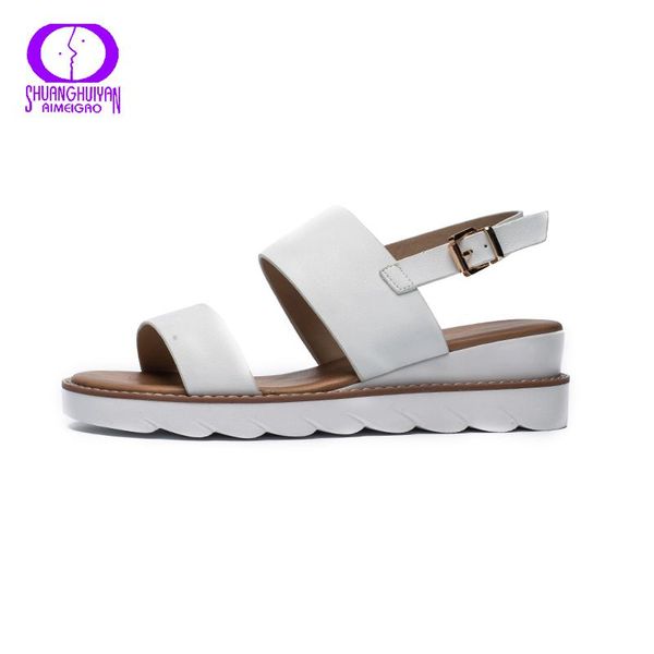 sandals summer women platform soft leather open toes thick bottom increase height buckle strap ladies handmade 2021, Black
sandals summer women platform soft leather open toes thick bottom increase height buckle strap ladies handmade 2021, Black