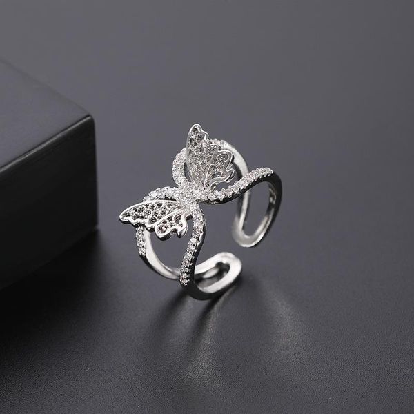 cluster rings fashion design butterfly zircon wedding ring ladies open accessories wholesale, Golden;silver
cluster rings fashion design butterfly zircon wedding ring ladies open accessories wholesale, Golden;silver