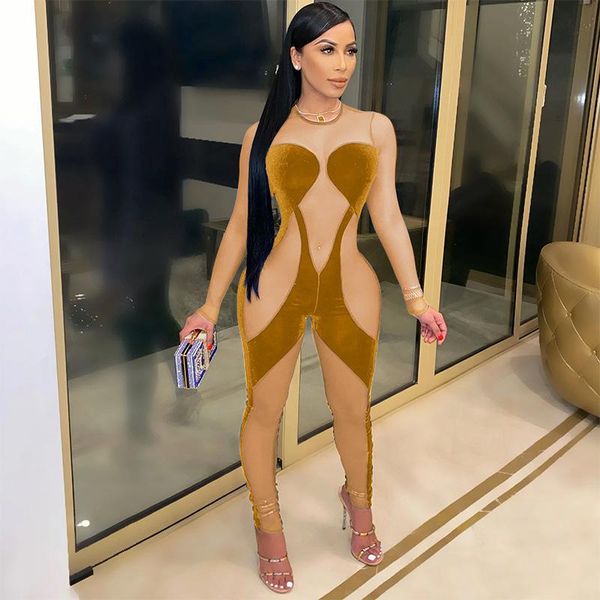 women jumpsuit sheer mesh see through party night clubwear streetwear rompers womens overalls outfits women's jumpsuits &, Black;white
women jumpsuit sheer mesh see through party night clubwear streetwear rompers womens overalls outfits women's jumpsuits &, Black;white