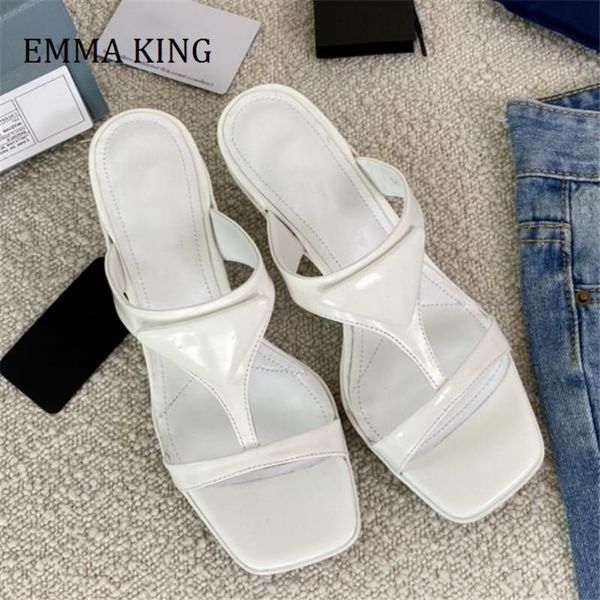 summer women flip flops kitten heel shiny leather open toe slippers sandals triangle decor pinch zapatos de mujer, Black
summer women flip flops kitten heel shiny leather open toe slippers sandals triangle decor pinch zapatos de mujer, Black