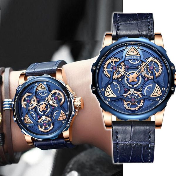 wristwatches mini focus fashion & casual brand men's watches leather band luxury mechanical waterproof watch, Slivery;brown
wristwatches mini focus fashion & casual brand men's watches leather band luxury mechanical waterproof watch, Slivery;brown