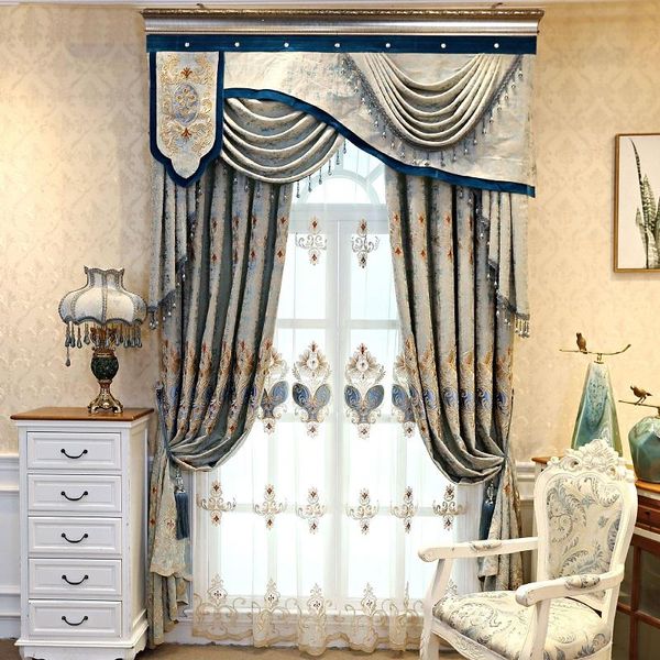 curtain & drapes luxury european style 2021 jacquard embroidery printing curtains for living room bedroom valance decoration custom
curtain & drapes luxury european style 2021 jacquard embroidery printing curtains for living room bedroom valance decoration custom