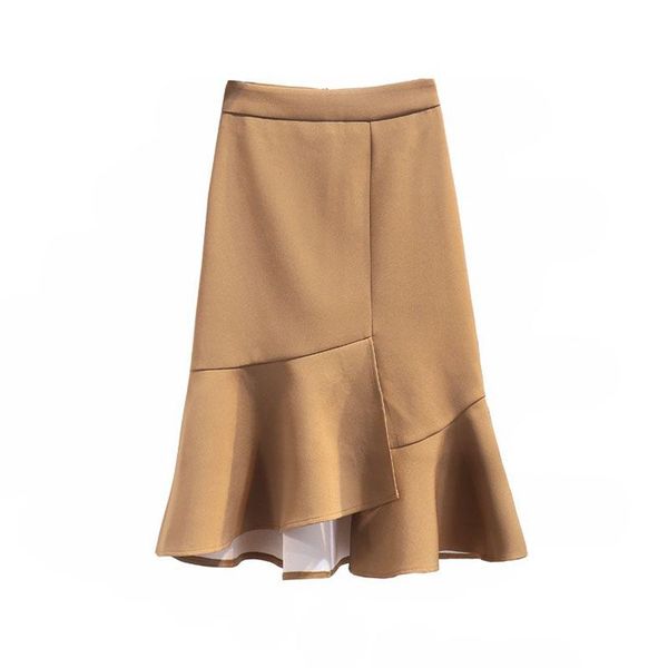 skirts perhaps u brown solid asymmetrical knee length skirt ruffle high street empire vintage retro s0062, Black
skirts perhaps u brown solid asymmetrical knee length skirt ruffle high street empire vintage retro s0062, Black
