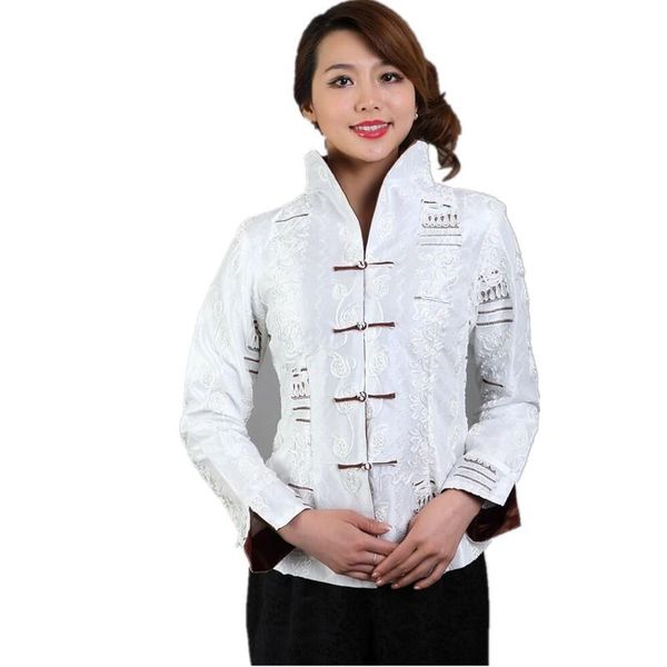 women's jackets white female silk satin embroidery jacket coat long sleeves flowers size s m xl xxl xxxl, Black;brown
women's jackets white female silk satin embroidery jacket coat long sleeves flowers size s m xl xxl xxxl, Black;brown
