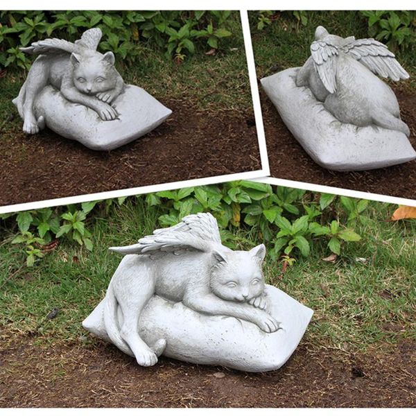 garden decorations angel sleeping cat with wing figurines home pet statue backyard landscape animal dog sculpture craft decoration
garden decorations angel sleeping cat with wing figurines home pet statue backyard landscape animal dog sculpture craft decoration