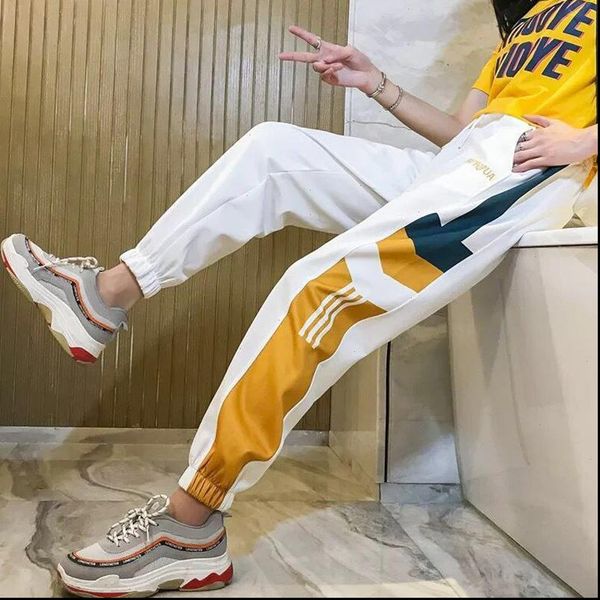 summer womens pants spring harem for women high waist loose hip hop elastic pans casual gym funny trouser girl, Black;white
summer womens pants spring harem for women high waist loose hip hop elastic pans casual gym funny trouser girl, Black;white