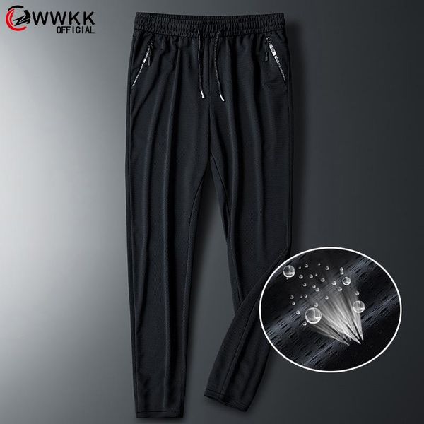 thin breathable quick-drying men's ice silk loose elastic air conditioning pants casual sports straight long large size 8x, Black
thin breathable quick-drying men's ice silk loose elastic air conditioning pants casual sports straight long large size 8x, Black