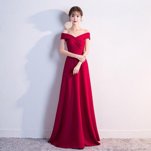 party dresses special occasion off the shoulder elegant floor-length zipper back boat neck simple a-line lady formal gown e1228, White;black
party dresses special occasion off the shoulder elegant floor-length zipper back boat neck simple a-line lady formal gown e1228, White;black