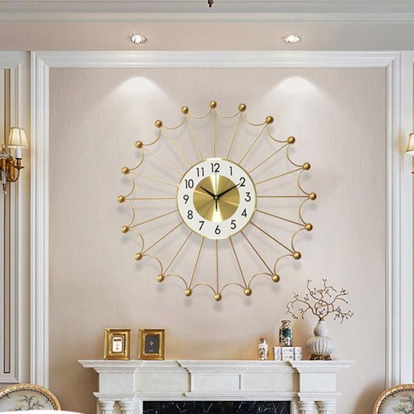 light luxury metal living room bedroom wall clock xinzhong-style study decoration 24 inches creative hanging table clocks
light luxury metal living room bedroom wall clock xinzhong-style study decoration 24 inches creative hanging table clocks