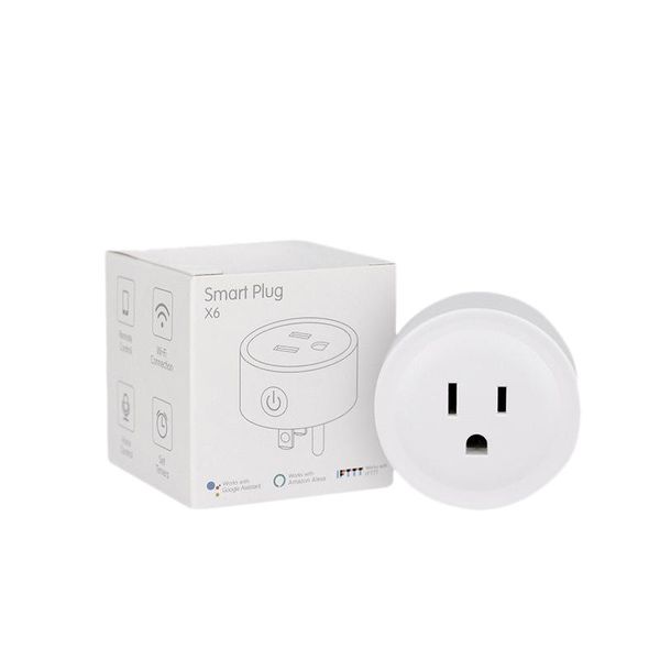 smart power plugs x6 app control socket work compatible with alexa, google home & ifttt, 2.4g 10a wifi outlet us plug
smart power plugs x6 app control socket work compatible with alexa, google home & ifttt, 2.4g 10a wifi outlet us plug